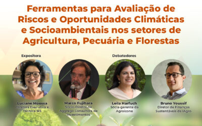 SIS lança questionários inéditos para avaliação de riscos e oportunidades nos setores de Agricultura, Pecuária e Florestas durante 15º BIS